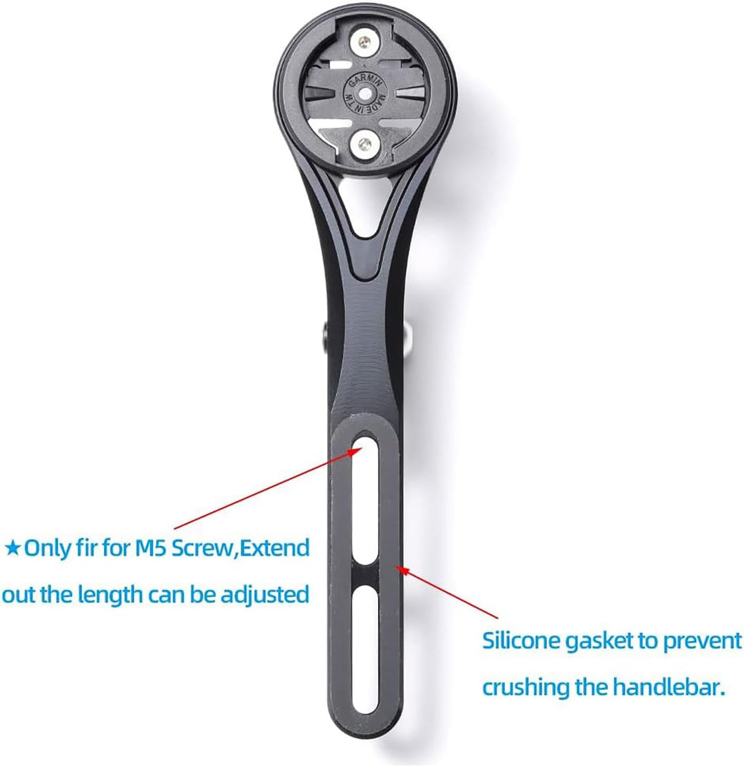 Fahrrad Halterung für Aero Lenker,Aero Integrated Handlebar Out Front Combo Mount Kompatibel mit Gar