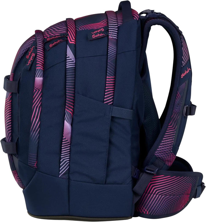 Satch Pack ab 5. Klasse ergonomisch 30L Stauraum standfest Organisationstalent Einheitsgrösse Seismi