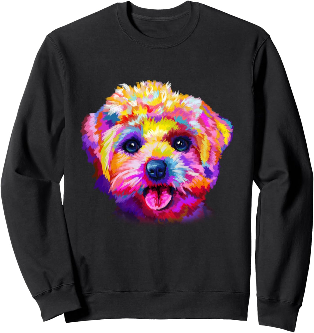 Bichon Frise Geschenk für eine Bichon Frise Mama Sweatshirt