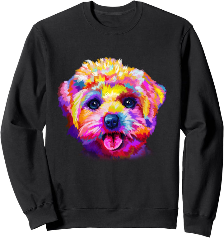 Bichon Frise Geschenk für eine Bichon Frise Mama Sweatshirt