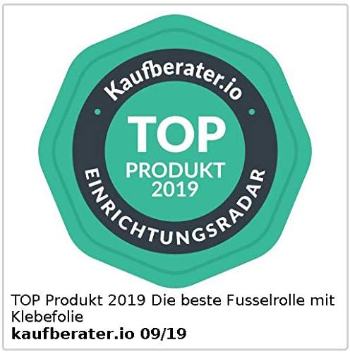 PEARL Klebe Fusselrolle: 3x 10er-Set: Fusselrolle mit Griff und 9 Ersatz-Rollen, 600 Blatt (Kleberol