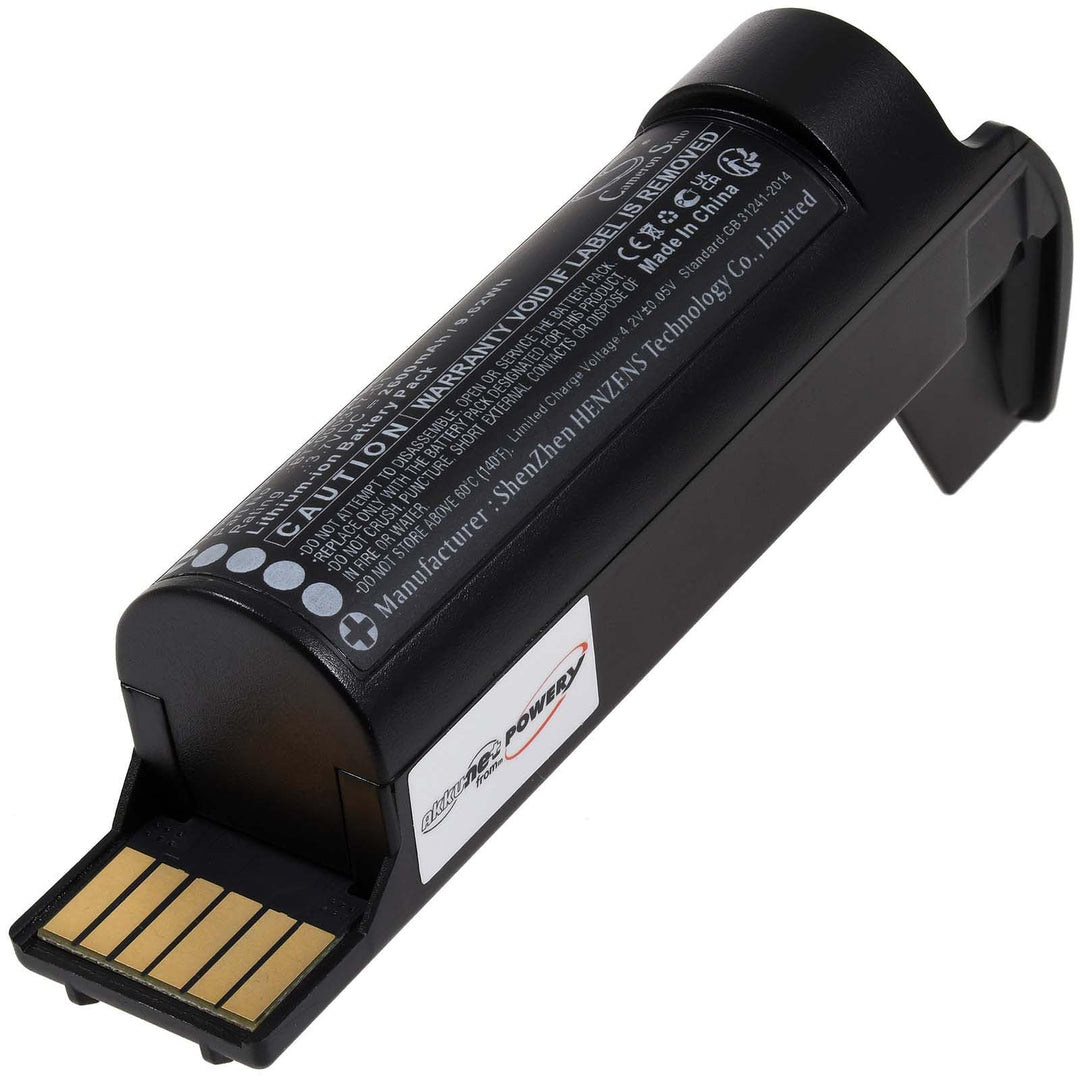 Akku für Zebra DS22 DS2278 Barcode-Scanner, 3,7V, Li-Ion