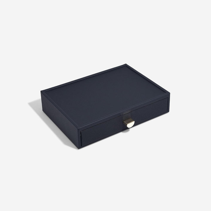 Stackers Navy Pebble Classic Trinket Drawer Layer, Navy