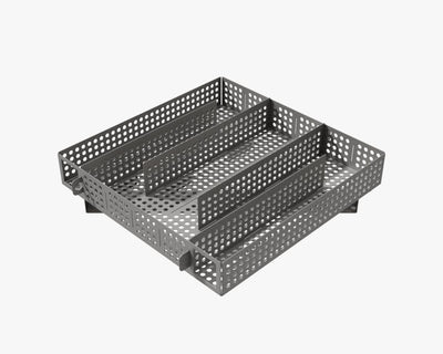 Jaeger-Sparbrand Gr. 4, 6in1, Edelstahl, verstellbar, Kaltraucherzeuger, Cold Smoke Generator, Food