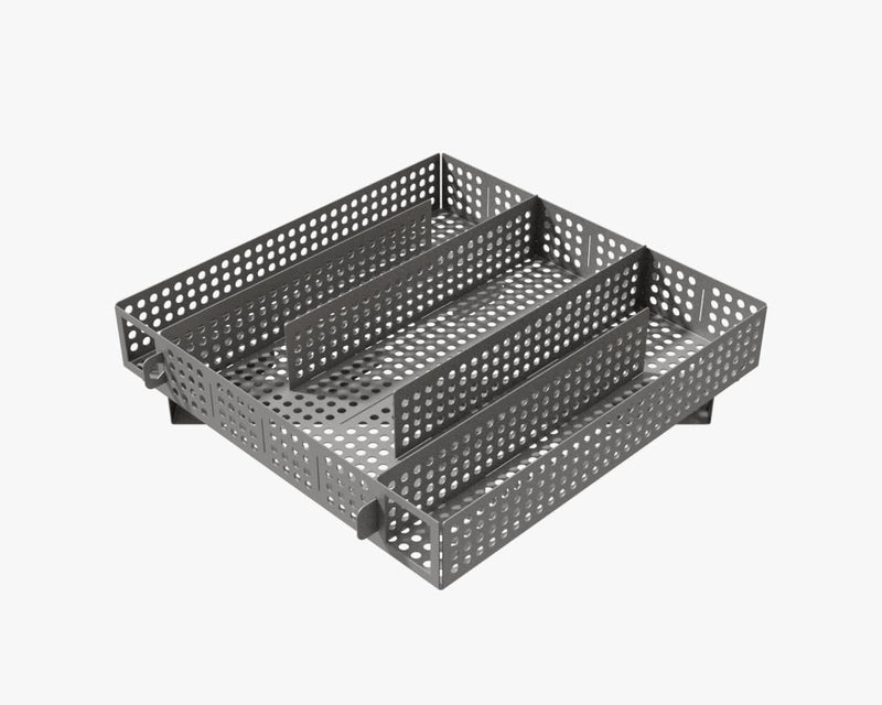 Jaeger-Sparbrand Gr. 4, 6in1, Edelstahl, verstellbar, Kaltraucherzeuger, Cold Smoke Generator, Food