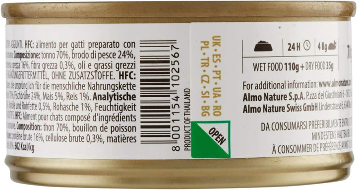 almo Nature HFC - Thunfisch & Mais - 24x 70 g