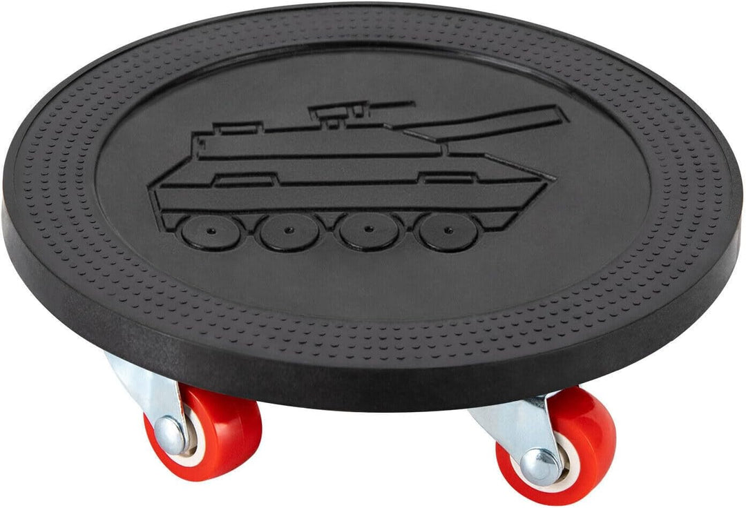 Möbel Transportrollen Set mit 6 Transportroller 4 Möbel Roller + 1 Lastenheber 360° Rotierbare Möbel