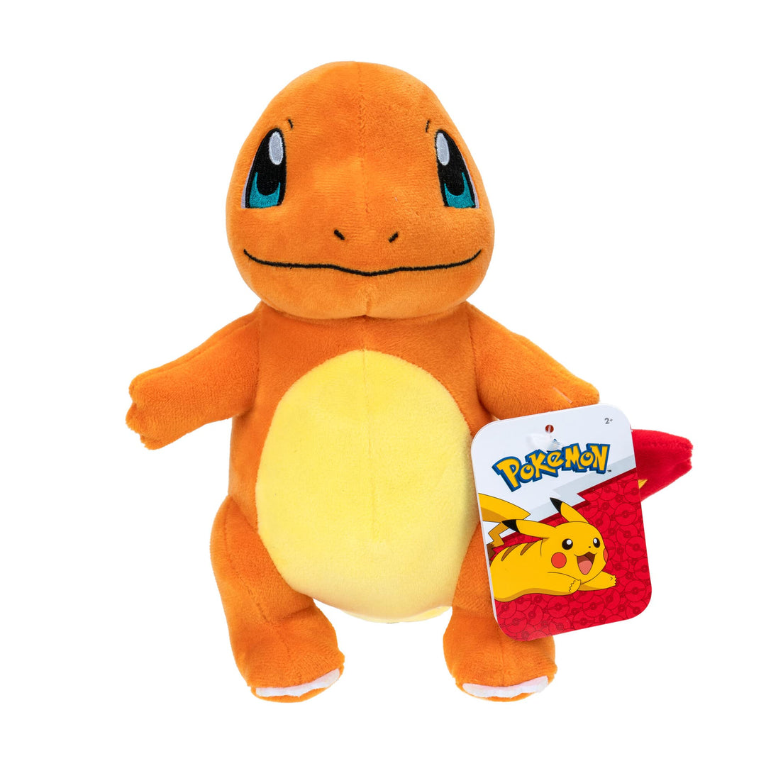 Pokémon PKW4715-20 cm Plüsch - Glumanda, offizielles Plüsch, Glumanda