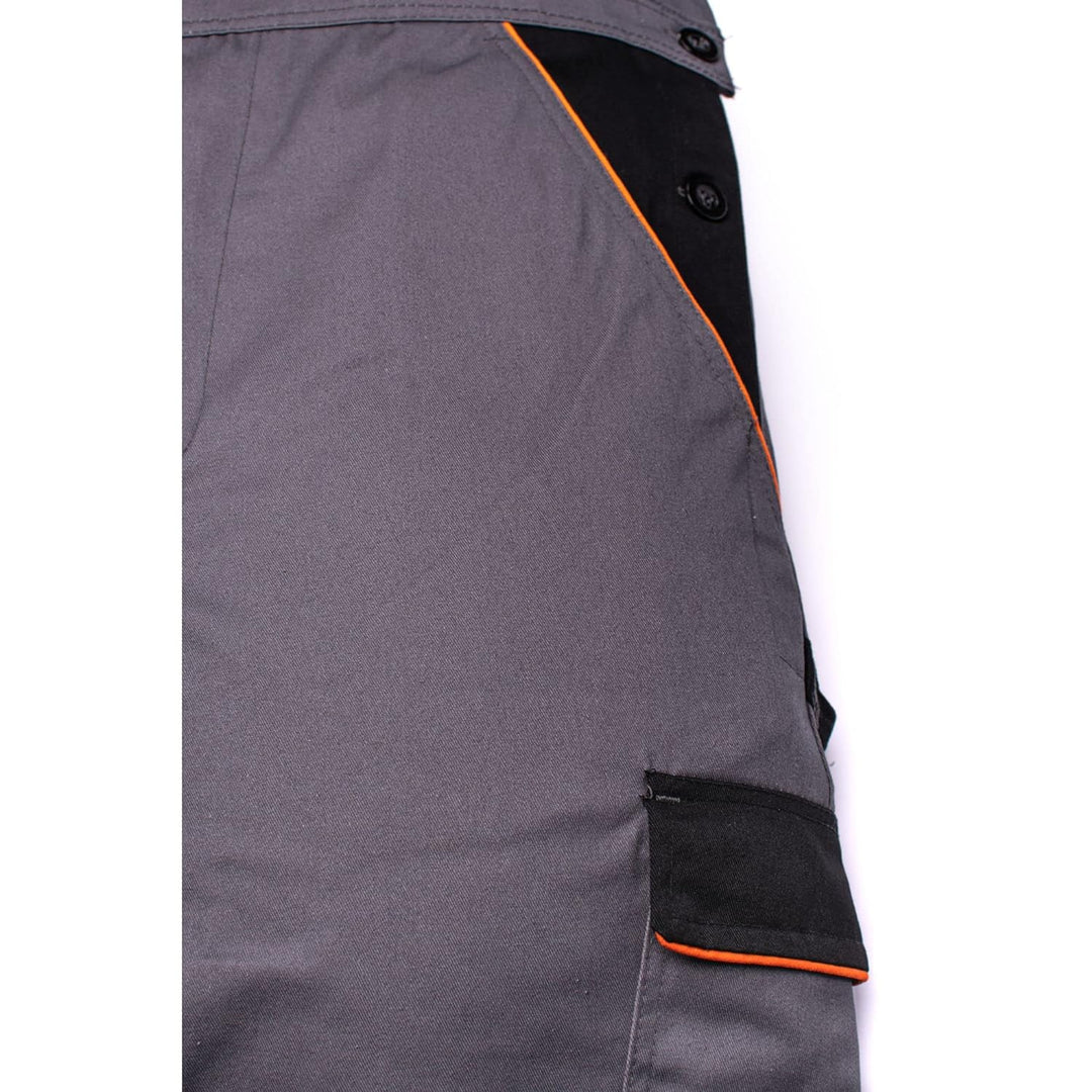 Latzhose und Latzhose für Herren, mit Knieschonern, Jacke erhältlich, perfekt für Arbeit, Mechaniker
