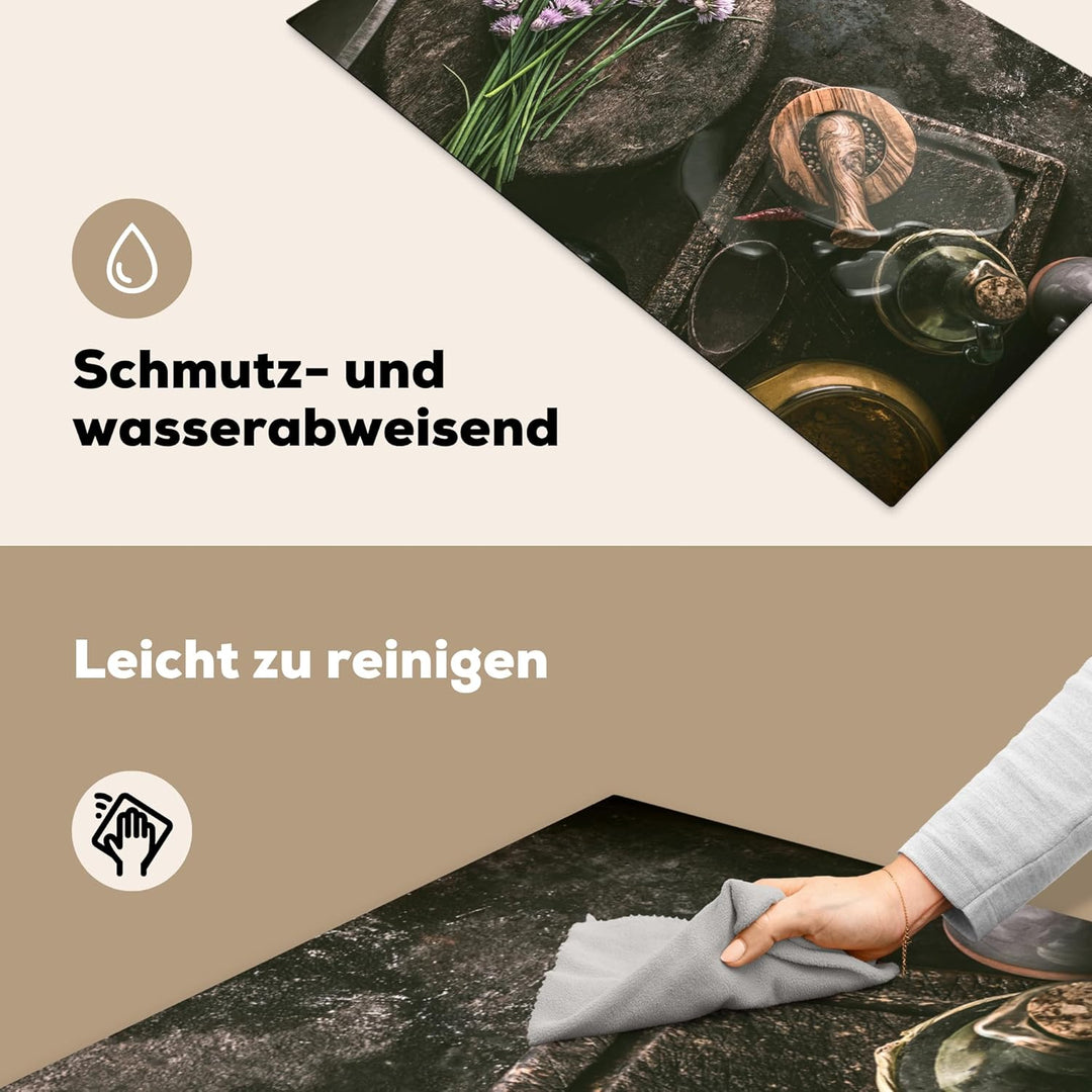 Herdabdeckplatte Einteilig Ceranfeld Abdeckplatte Küche Deko Ceranfeldabdeckung Herdabdeckung Indukt