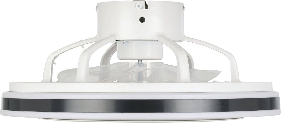 EGLO Deckenventilator mit LED Beleuchtung Almeria, Ventilator Decke dimmbar mit Fernbedienung, Timer