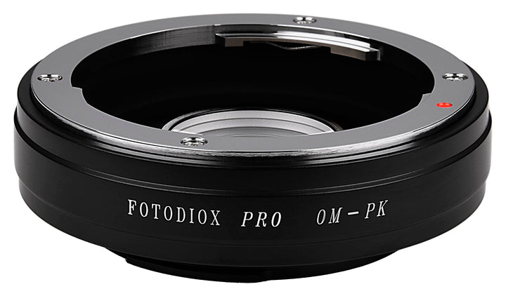 Fotodiox Pro Lens Mount Adapter Compatible with Olympus OM 35mm Film Lenses on Pentax K-Mount Camera