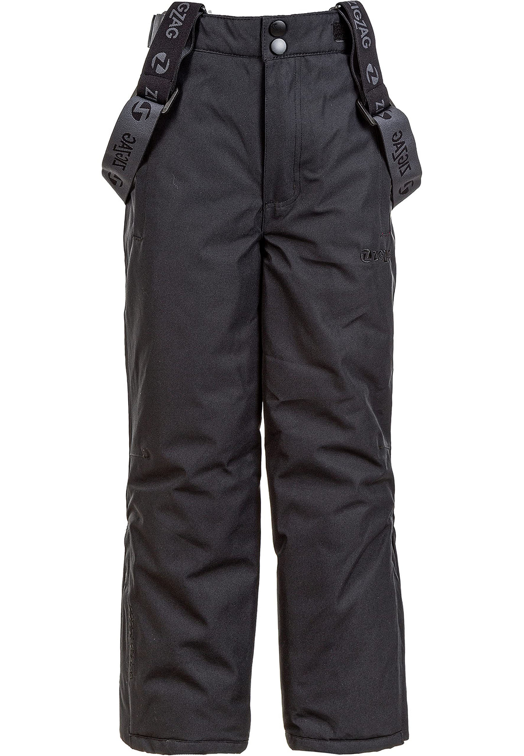 ZIGZAG Kinder Skihose 'Soho' mit 10.000 mm Wassersäule Robuste Skihose mit abnehmbaren Hosenträgern,
