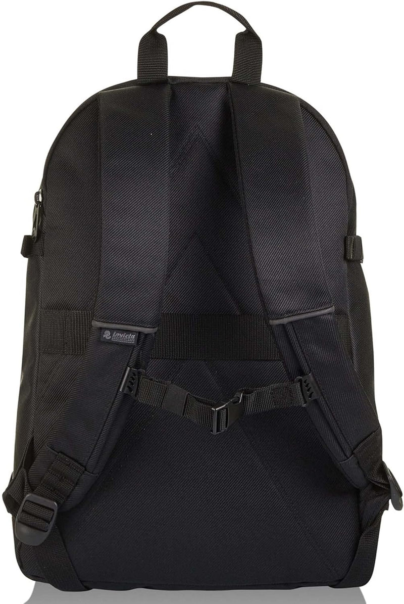 Invicta Round Plus Backpack Geräumiger Rucksack, praktisch & unisex, mit Laptopfach für Uni, Arbeit,