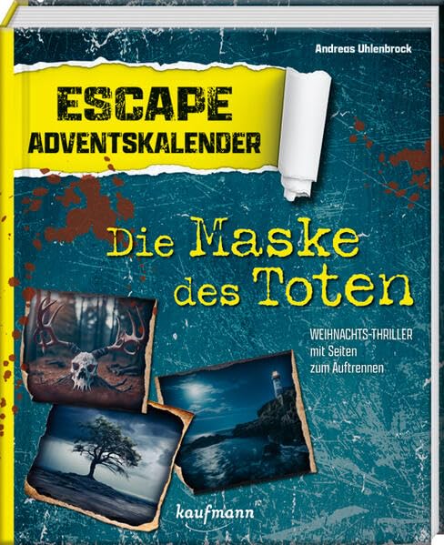 Escape-Adventskalender - Die Maske des Toten: Weihnachts-Thriller mit Seiten zum Auftrennen (Escape-