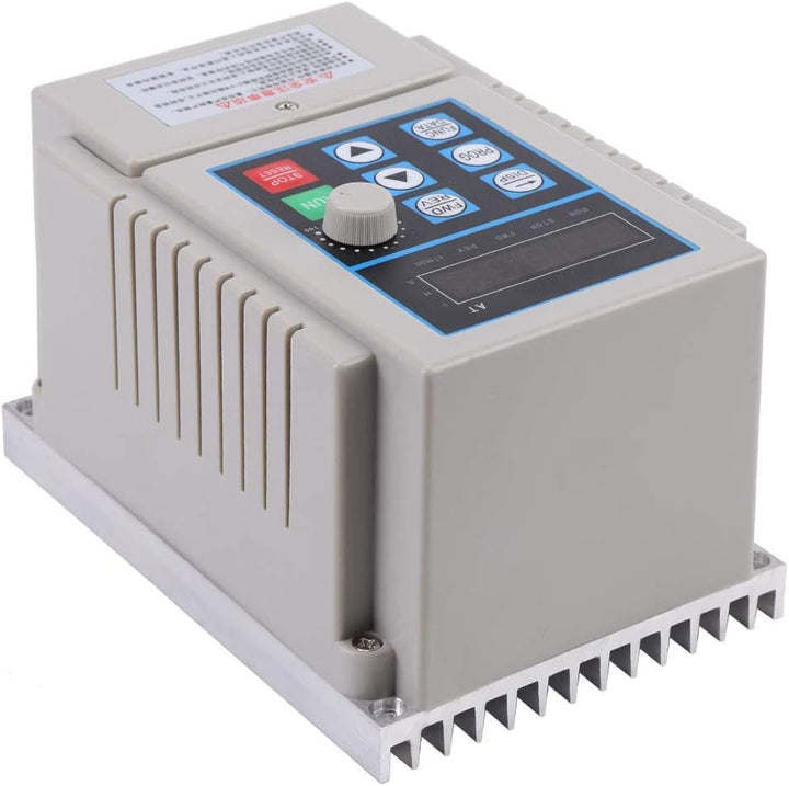 Frequenzumrichter Professioneller VFD AC 220V 0.75kW Frequenzumrichter Inverter Drehzahlregler 0.75k