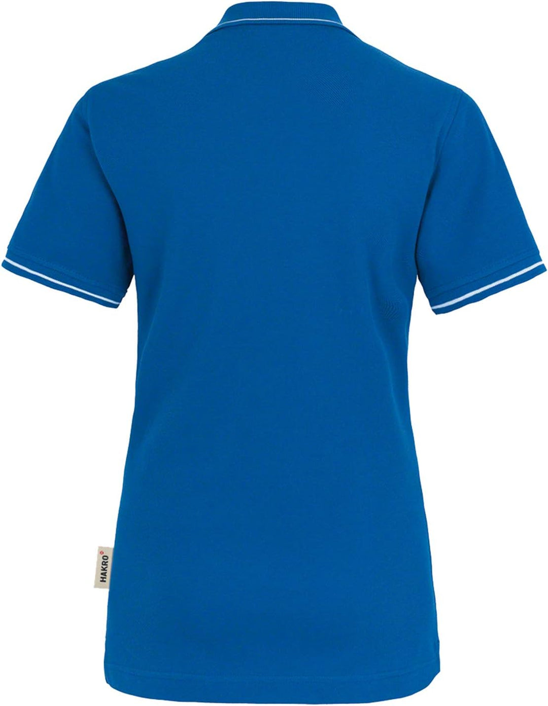 HAKRO Damen Polo-Shirt Casual - 203 - mehrere Farben S Royalblau/Weiss, S Royalblau/Weiss