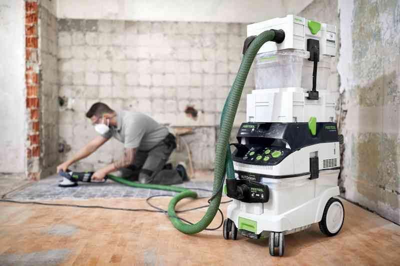Festool Sanierungsschleifer RG 130 ECI-Plus RENOFIX, 1600 W, Ø 130 mm, Betonschleifer für Estrich, i