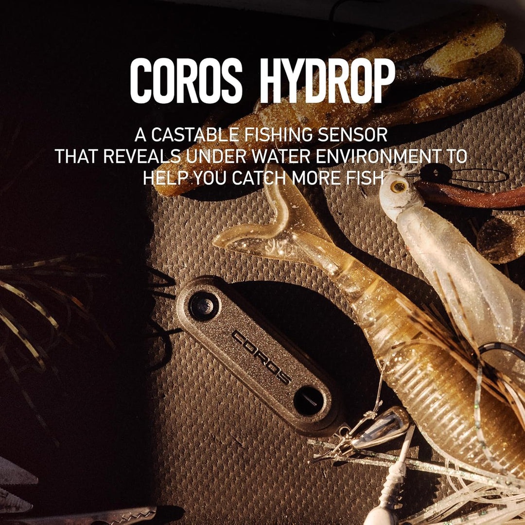 COROS HYDROP Fischfinder - Leichter auswerfbarer Sensor zur Messung von Tiefe, Temperatur, Helligkei