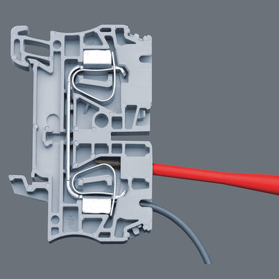 Wera 05006470001 165 iS PZ/S # 1 + 2, VDE-isolierter Schraubendrehersatz mit reduziertem Klingendurc