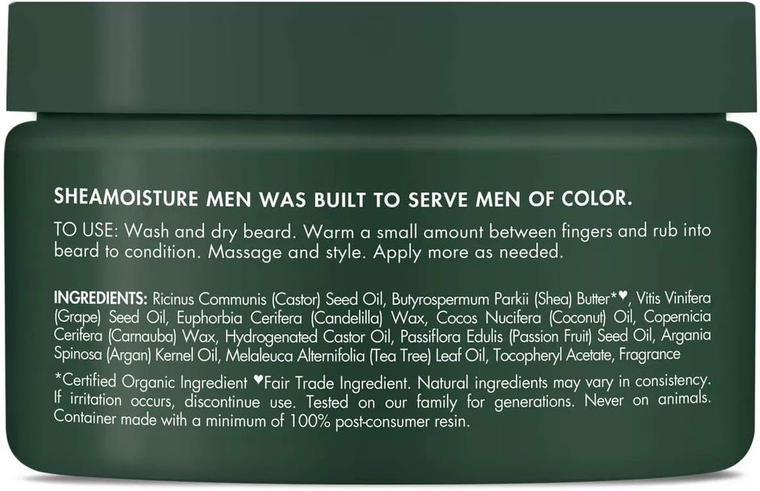 Shea Moisture Maracuja Oil &amp; Shea Butter Bartbalsam Shape-Smooth &amp; Define by for Men – 118 ml Balsam
