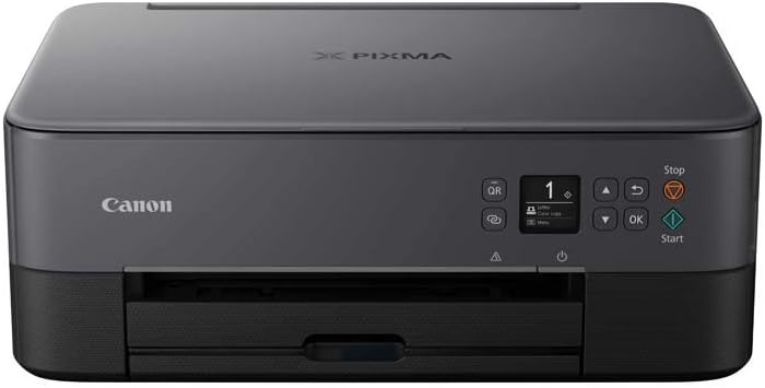 Canon PIXMA TS5350 Drucker Farbtintenstrahl Multifunktionsgerät DIN A4 (Scanner, Kopierer, OLED, 4.8