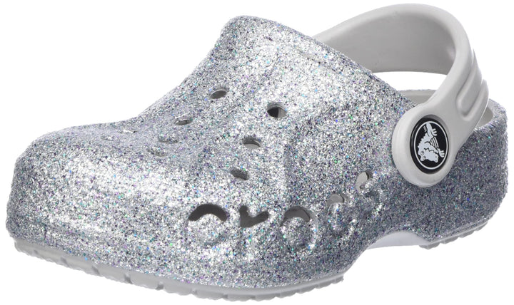 Crocs Baya Clog K Unisex Kinder Clog 23/24 EU Silber, 23/24 EU Silber