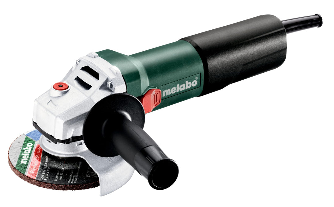 Metabo Winkelschleifer WEQ 1400-125 – 600347000 – Schleifer mit kraftvollem Motor – Nennaufnahmeleis