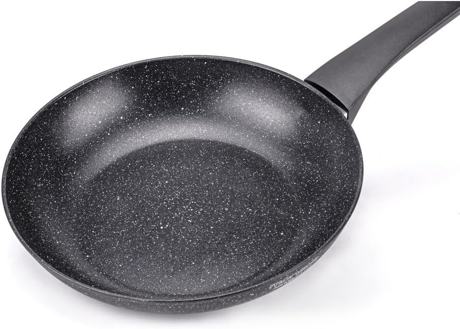 Moneta Formidabile Stone Set mit 3 Antihaft-Pfannen, 20-24-28 cm, auch für Induktion, 100% Made in I