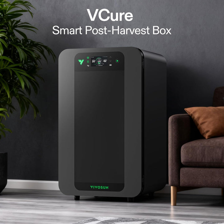 VIVOSUN Smart Post-Harvest Box, Automatischer Trockenschrank mit Temperatur- & Feuchtigkeitskontroll