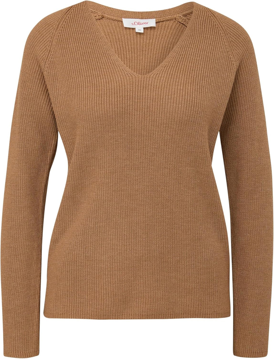 s.Oliver Strickpullover mit Raglanärmeln 40 84w5_zimt, 40 84w5_zimt