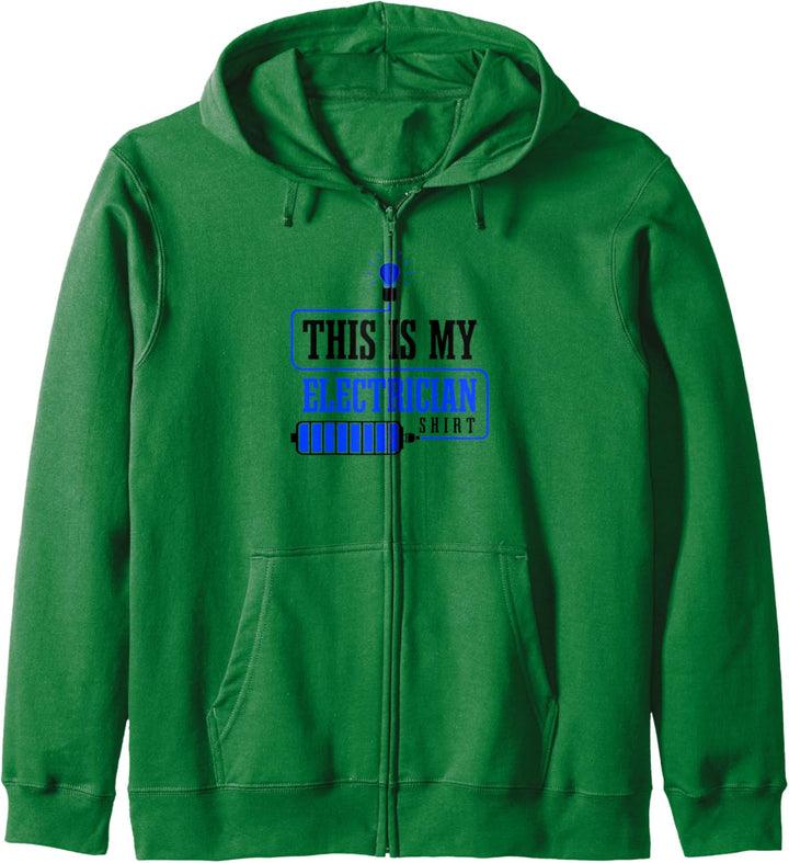 Elektriker Witziges Zitat Elektroarbeiter Handwerker Kapuzenjacke