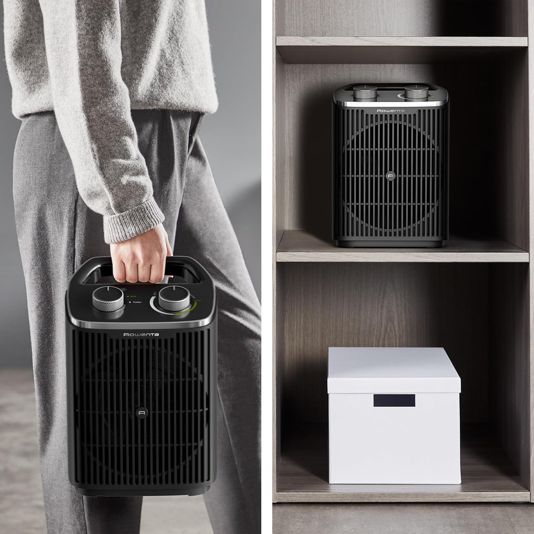 Rowenta Instant Comfort Compact 2000 Heizlüfter, 2 Leistungsstufen, kompakte Abmessungen, Thermostat