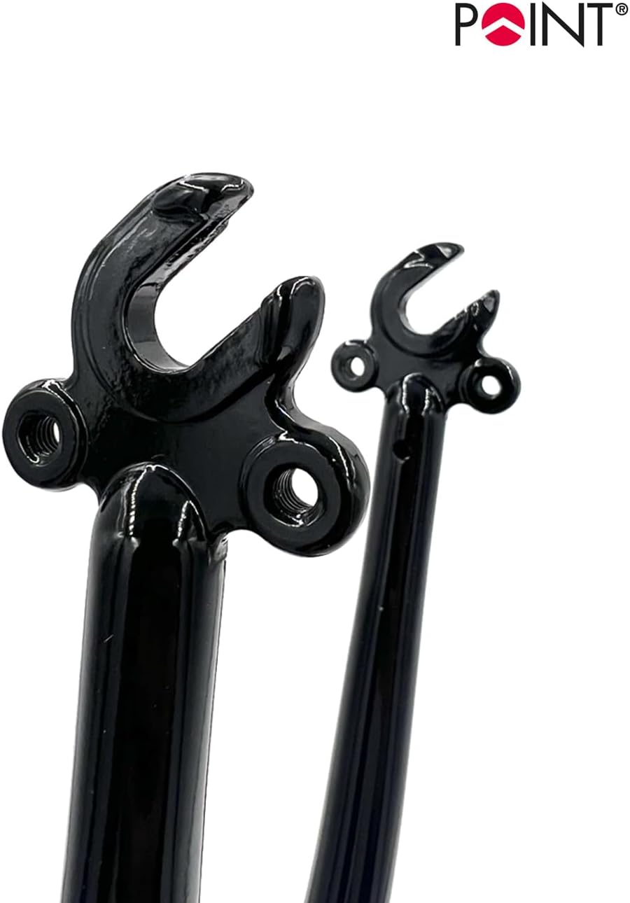 POINT Fahrrad-Gabeln TREKKING 28 Zoll Ø 1 1/8 Schwarz, TREKKING 28 Zoll Ø 1 1/8 Schwarz