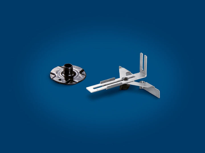 Bosch Professional Kantenfräse GLF 55-6 (550-W-Motor, Drehzahl 33.000 min⁻¹, inkl. 2x Einmaulschlüss