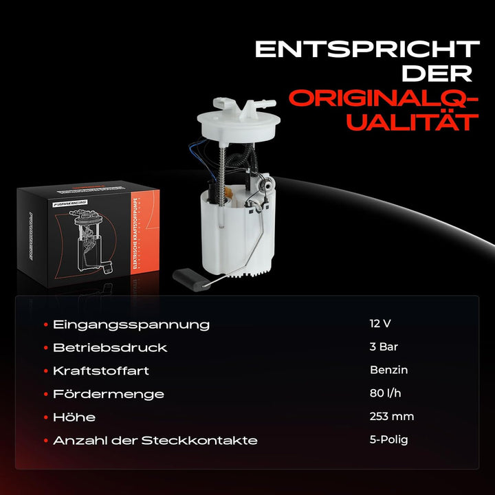 Kraftstoffpumpe Benzinpumpe für Almera II N16 Almera II Hatchback N16 Almera Tino V10 1.5L 1.8L Benz