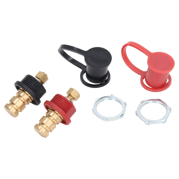 Batteriepole Adapter 250A Batterieklemmen Ladesäulen Kit für Auto Wohnmobile Boote