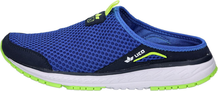 Lico Unisex Sun Sabot Hausschuhe 36 EU Blau Marine Lemon, 36 EU Blau Marine Lemon