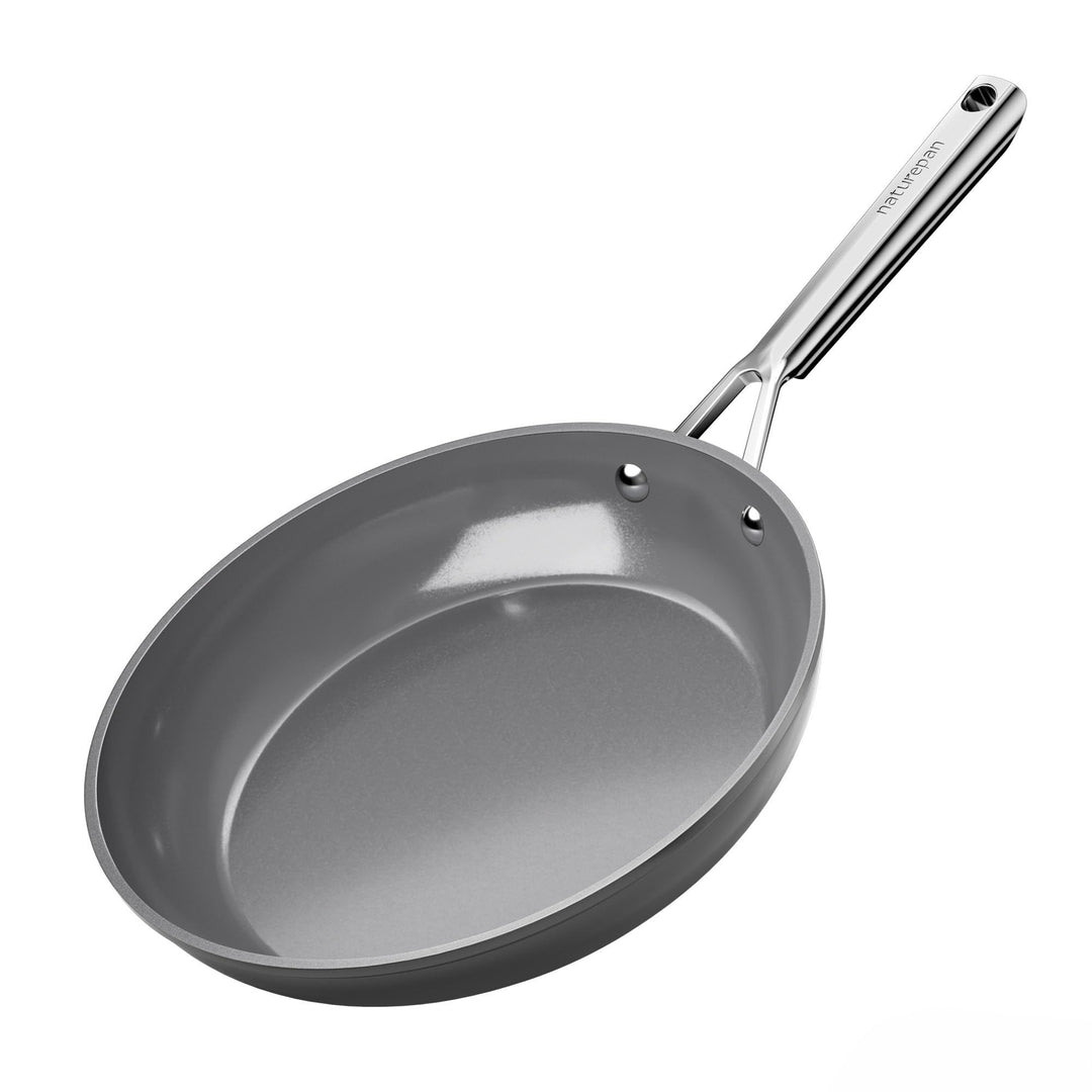 DiamondTitan Keramik Pfanne 28cm, Antihaft Bratpfanne für alle Herdarten, PTFE-frei PFAS-frei PFOA-f