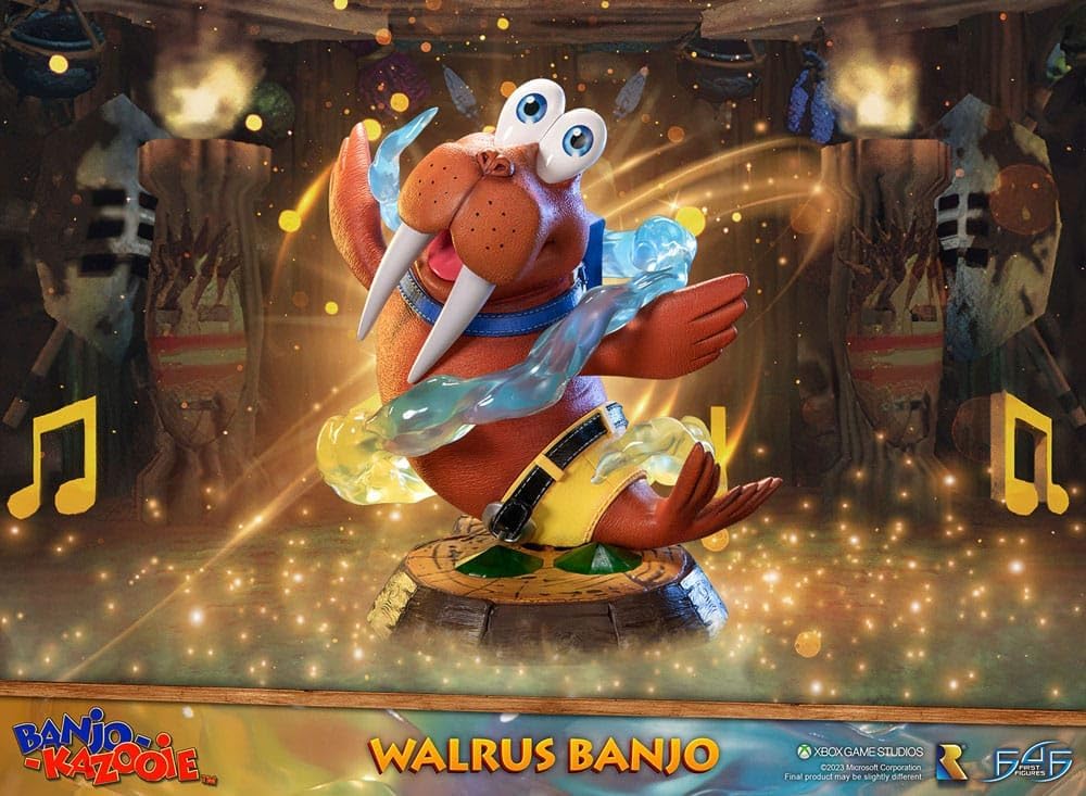 First 4 Figures - Banjo Kazooie (Walrus Banjo) Kunstharzstatue