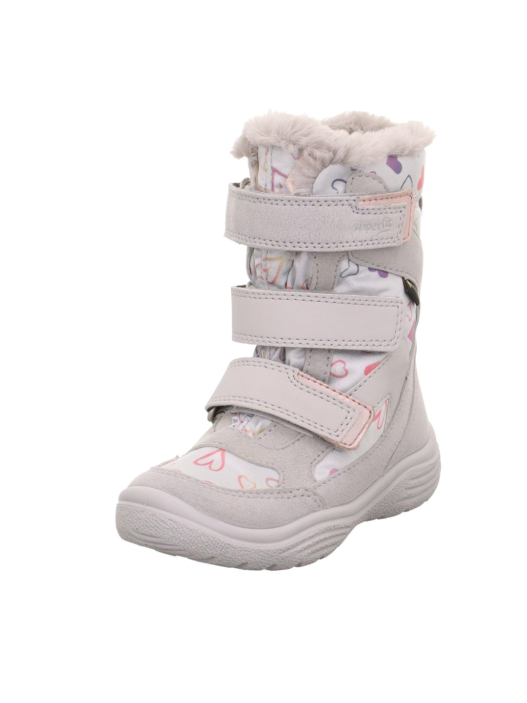 Superfit CRYSTAL Stiefel Gore-Tex 1-009091 Mädchen 25 EU Hellgrau 2510, 25 EU Hellgrau 2510