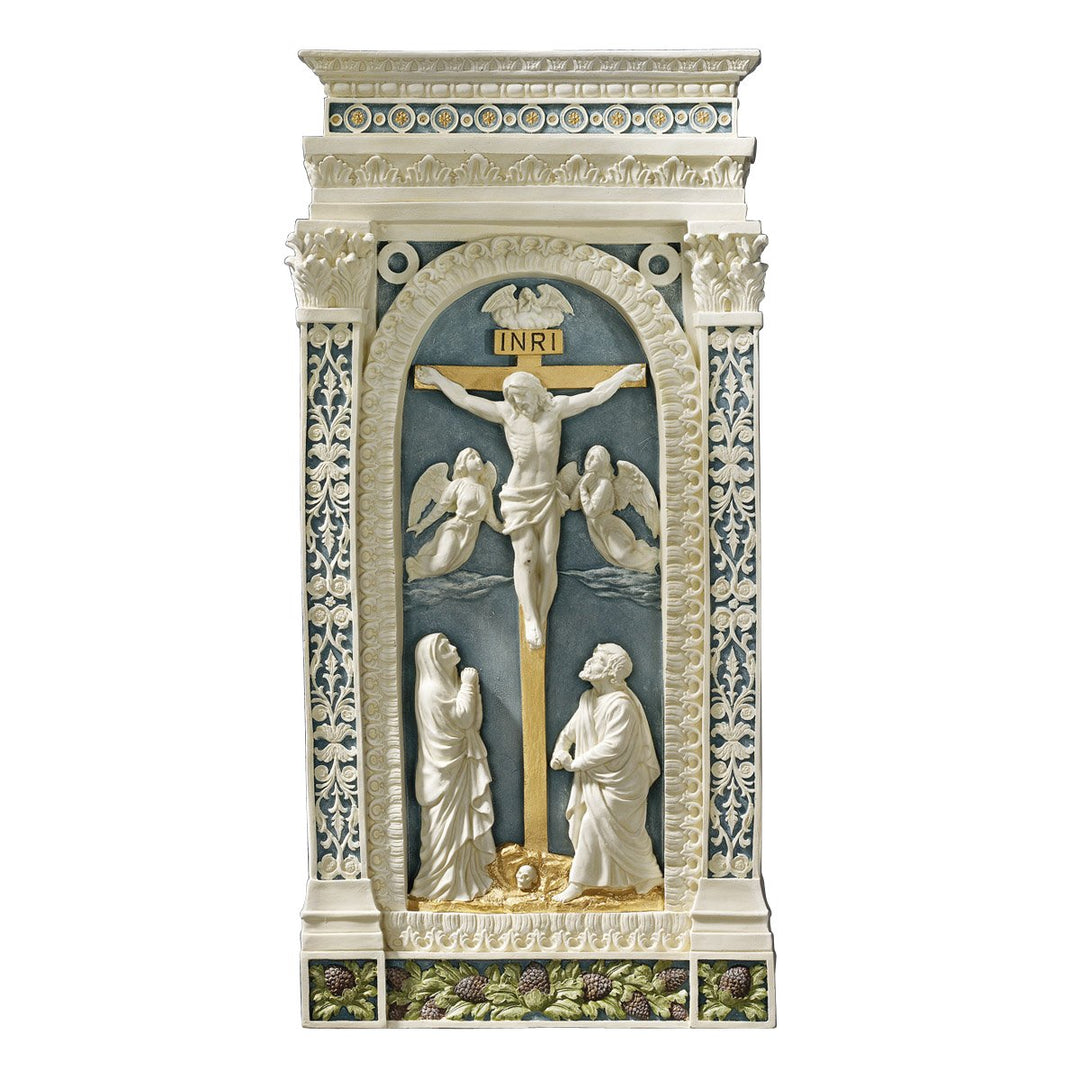 Design Toscano Kreuzigung (1521), Wandfigur