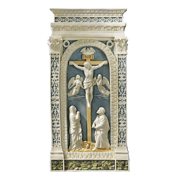 Design Toscano Kreuzigung (1521), Wandfigur