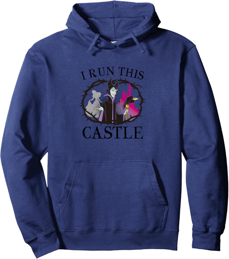 Disney Sleeping Beauty Maleficent Runs This Castle Pullover Hoodie