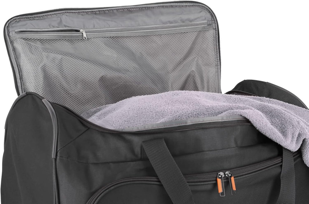 Travelite 2-Rad Trolley Reisetasche Gr. S mit Dehnfalte, Gepäck Serie Basics &amp; 2-Rad Trolley Reiseta