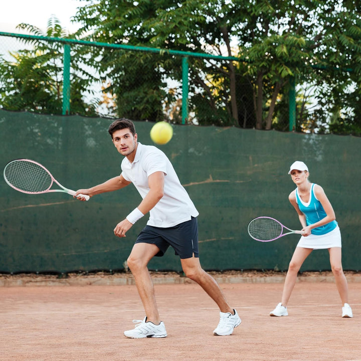 OGEENIER 27 Zoll 2 Player Tennisschläger Racket Set für Erwachsene Tennisschläger Damen Herren, für