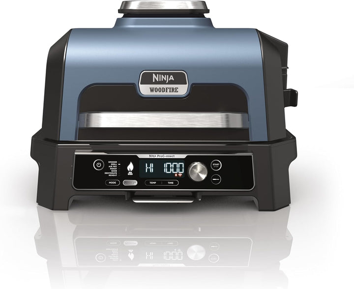 Ninja Woodfire Pro Connect XL Elektrischer BBQ Smoker Grill, App-Steuerung, digitaler Temperaturfühl