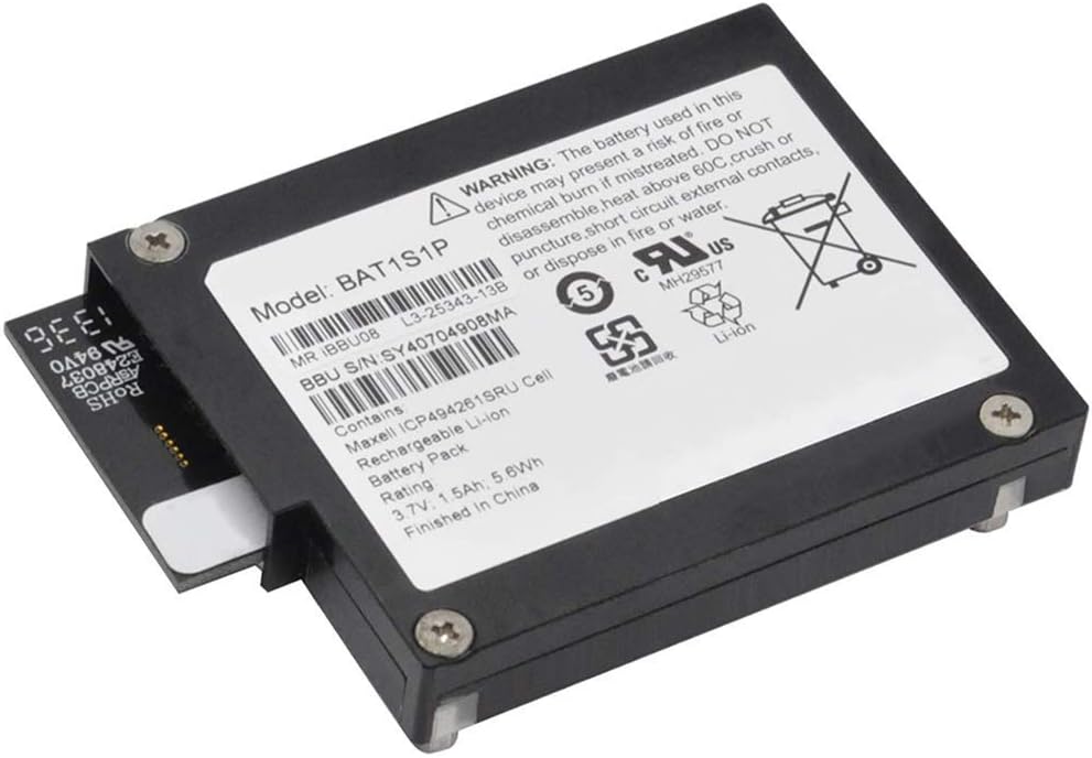 ASKC 5,9 Wh BAT1S1P Backup-Akku kompatibel mit LSI MegaRaid SAS 9260-8i 9280-8i IBM Logic BBU-iBBU08