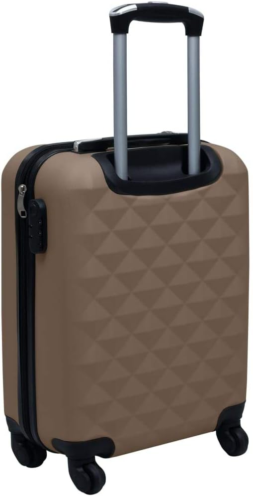 vidaXL Hartschale Trolley Set 2-tlg. 4 360-Grad-Rollen Hartschalenkoffer Reisekoffer Koffer Kofferse