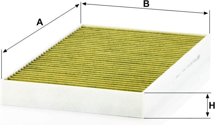 MANN-FILTER FP 3540 Innenraumfilter – FreciousPlus Biofunktionaler Pollenfilter – Für PKW, FP